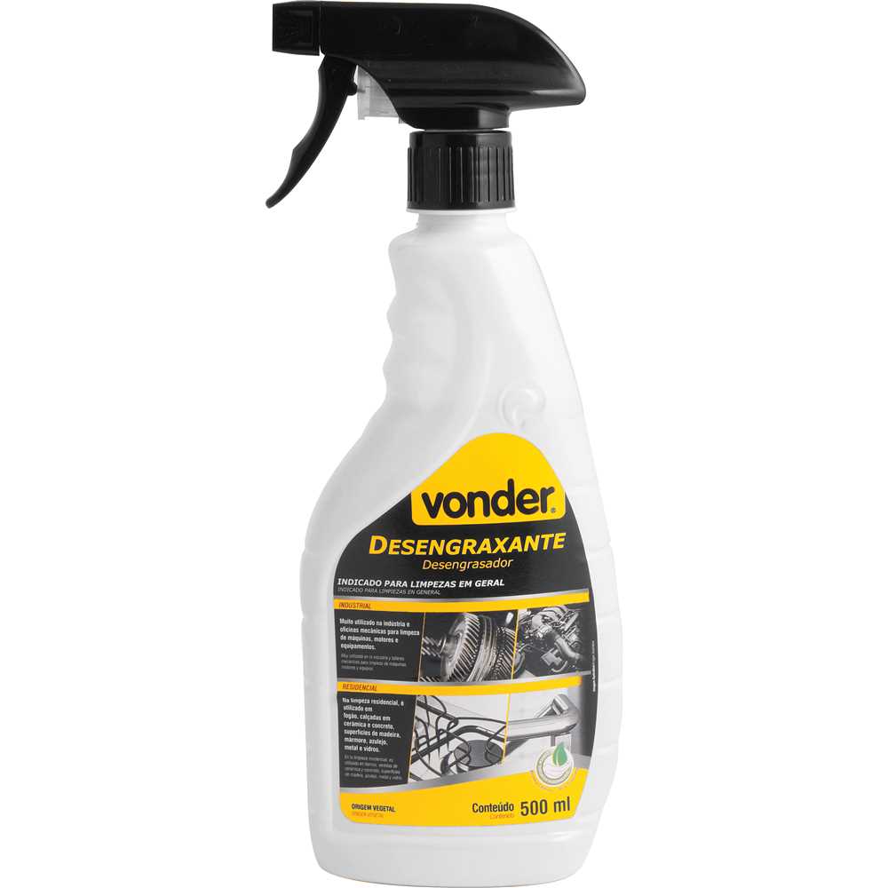 DESENGRAXANTE LIQUIDO 500ML PARA LIMPEZA GERAL VONDER