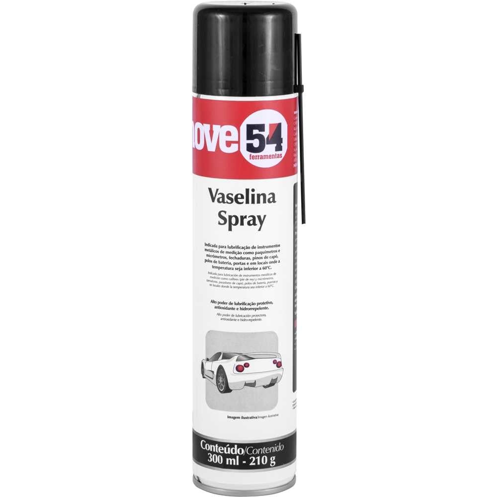 VASELINA SPRAY 300ML NOVE54