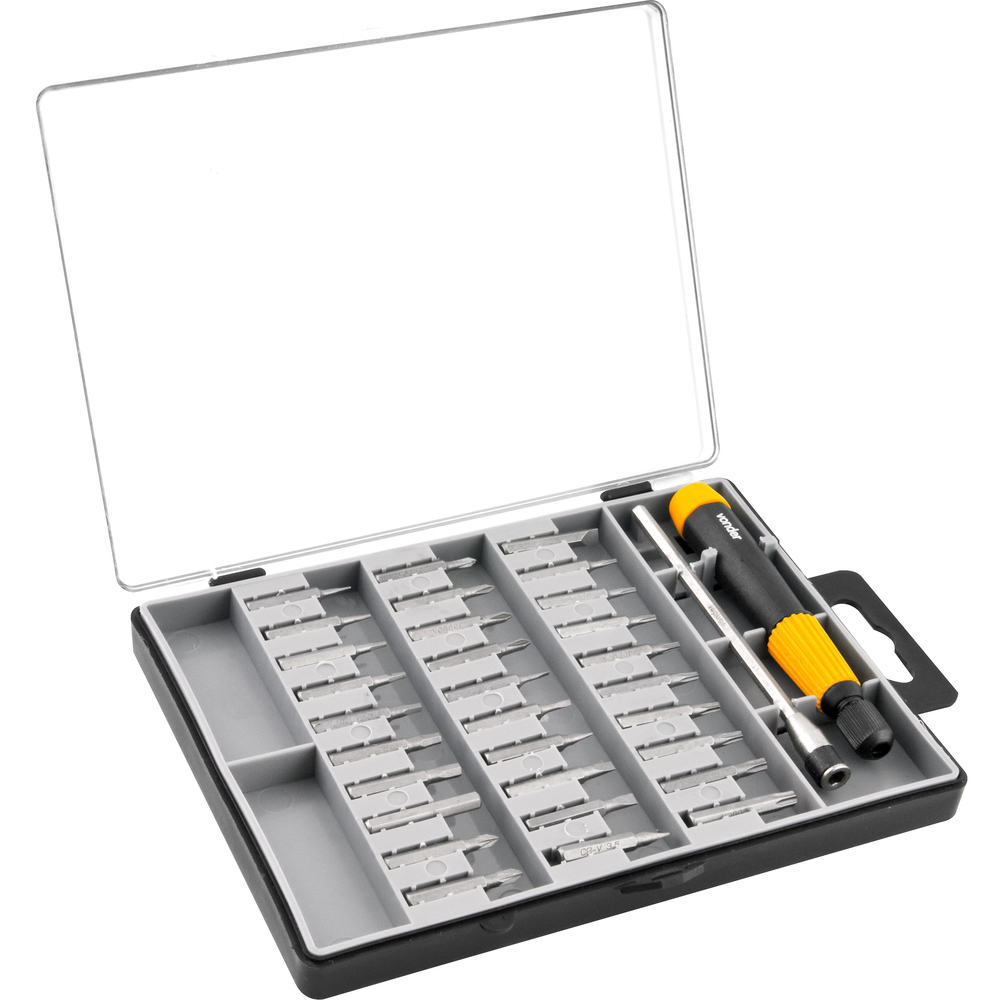 JOGO DE BITS PRECISÃO PH/FEN/POZID/TORX 32 PEÇAS VONDER