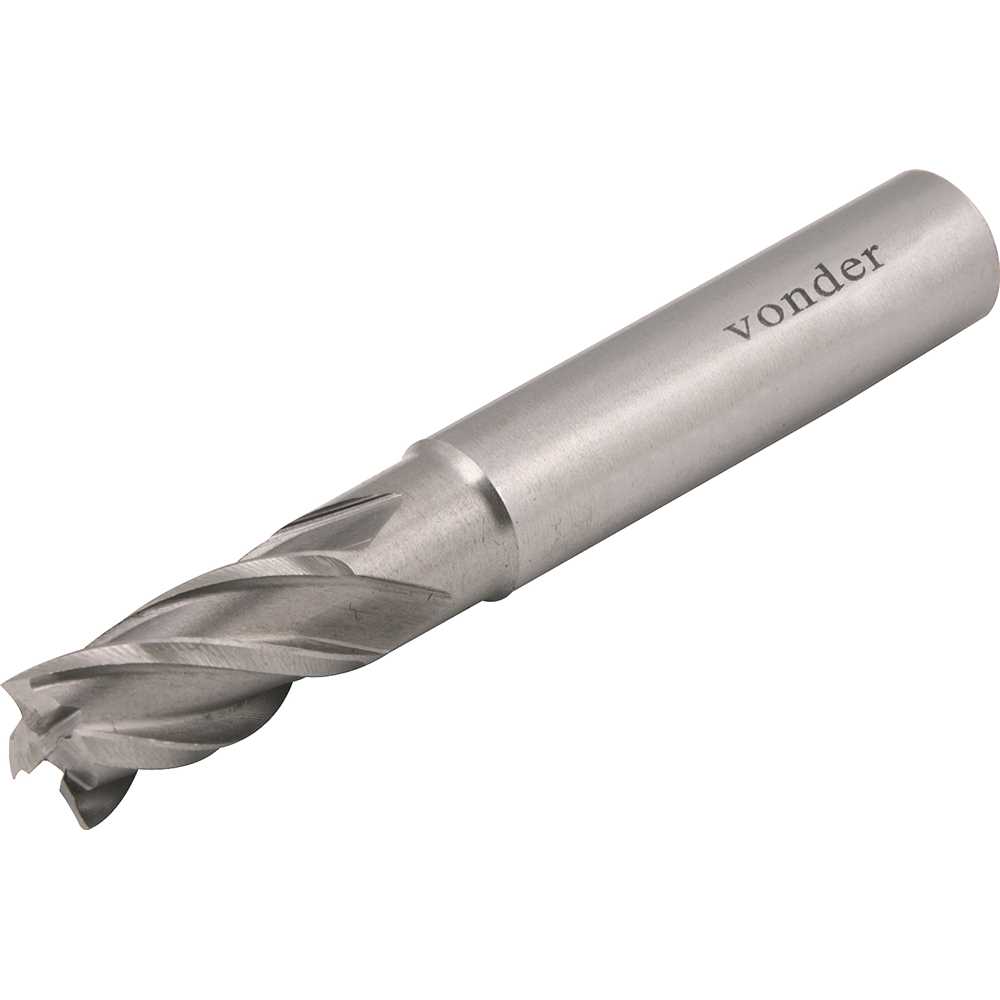 FRESA DE TOPO ACO RAPIDO 4MM 4 CORTES VONDER