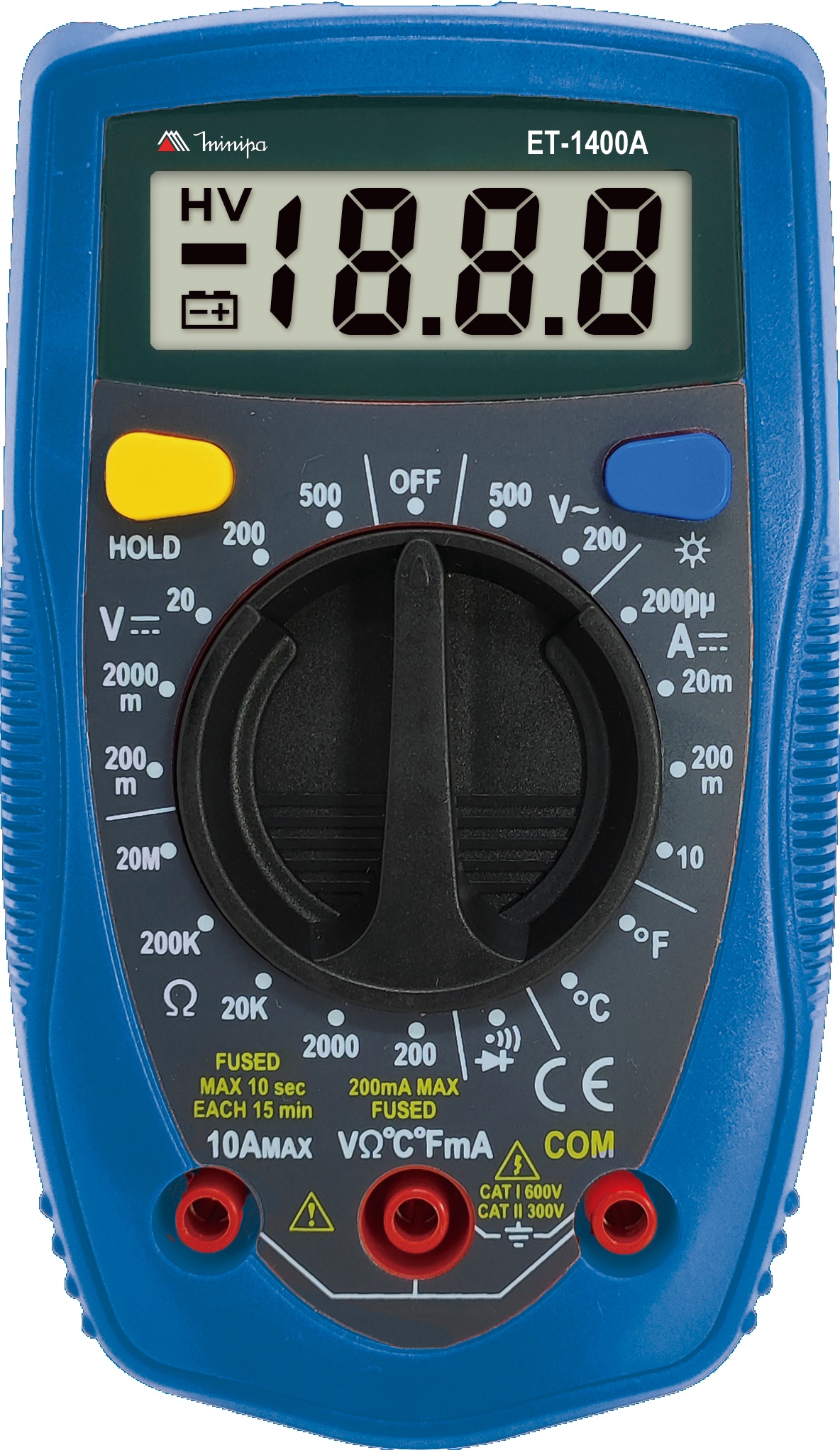 MULTIMETRO DIGITAL ET-1400 MINIPA