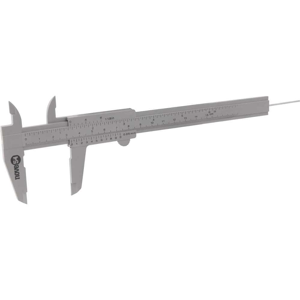 PAQUIMETRO UNIVERSAL 150MM PLASTICO NOVE54