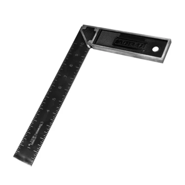 ESQUADRO COM CABO DE ALUMINIO 10