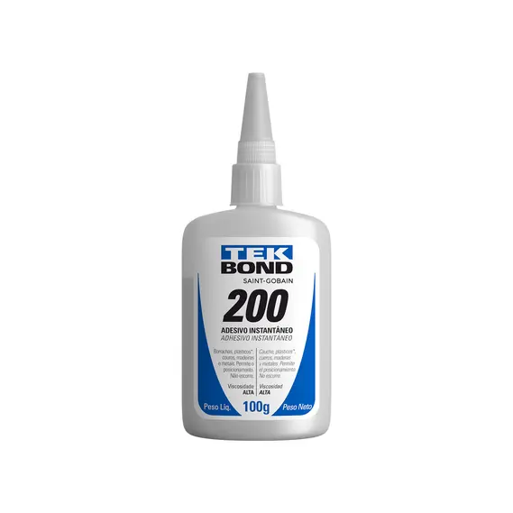 ADESIVO INSTANTANEO 100G 200 USO GERAL TEKBOND