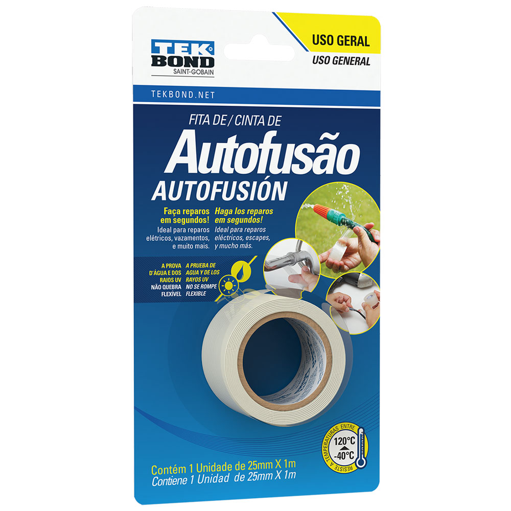 FITA AUTOFUSAO 25MMX01M TEKBOND