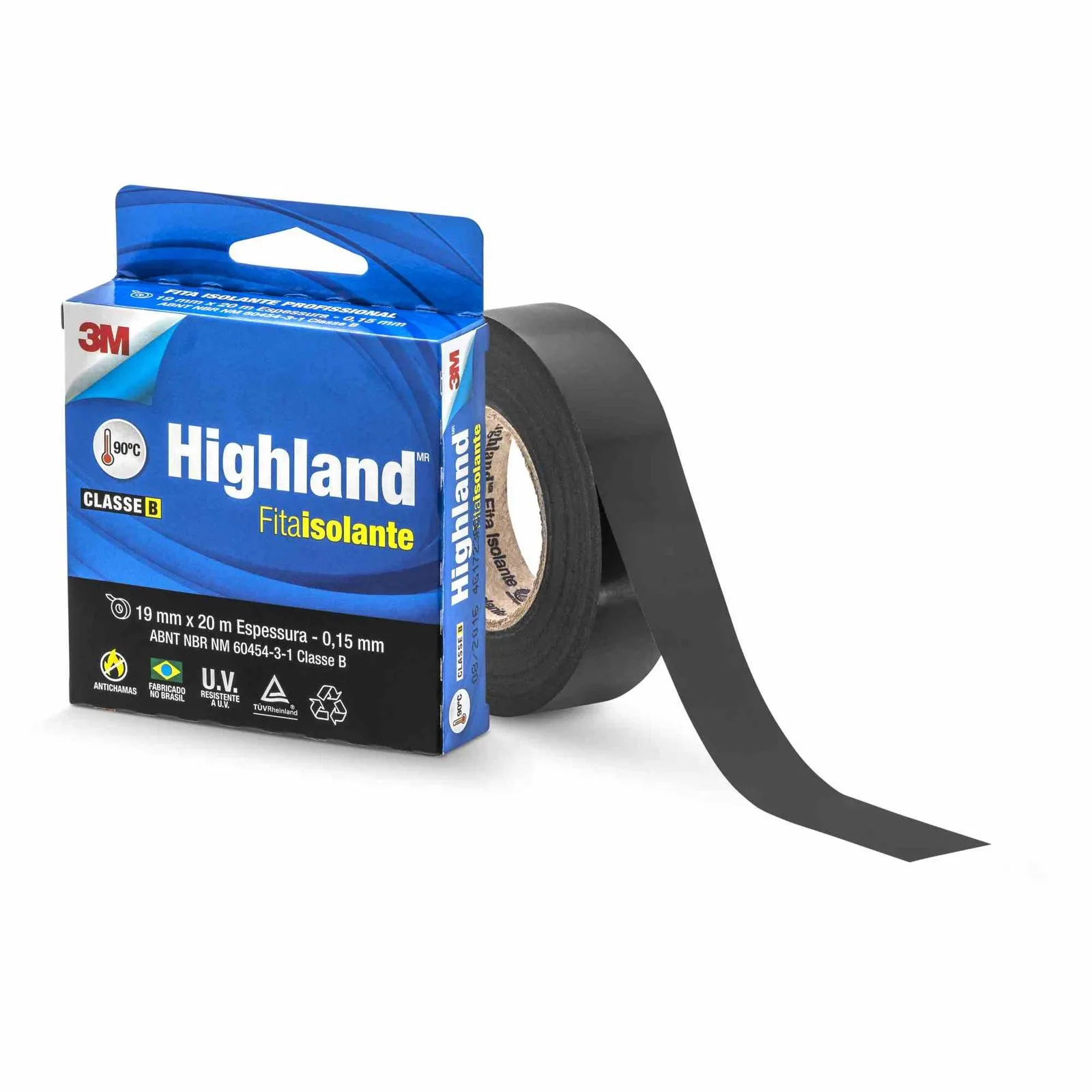 FITA ISOLANTE 19MMX20M HIGHLAND 3M