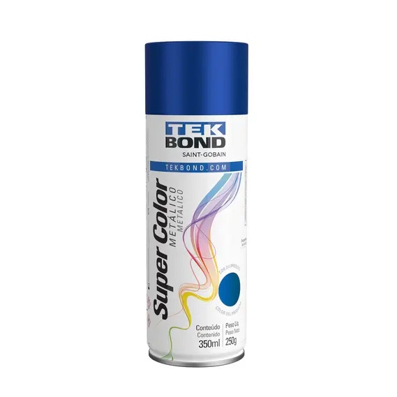 TINTA SPRAY AZUL METALICO 350ML TEKBOND