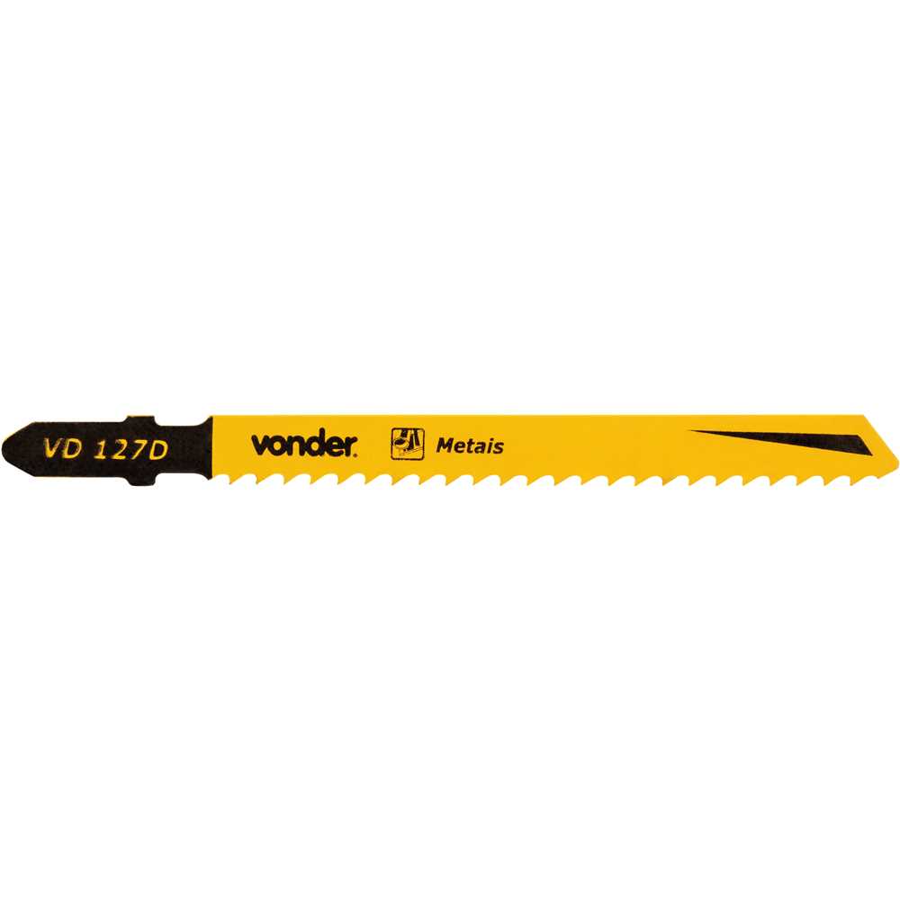 LAMINA TICO-TICO VD127D CARTELA COM 5 PECAS VONDER