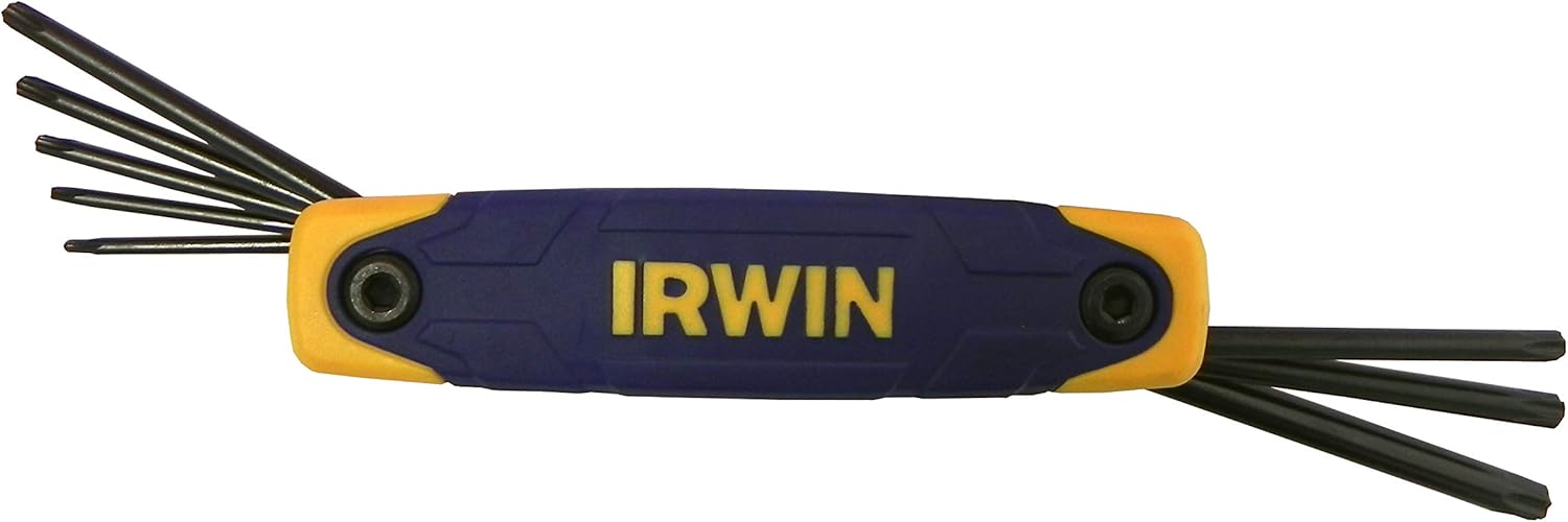JOGO CHAVE TORX CANIVETE T09-T40 COM 8 PEÇAS IRWIN
