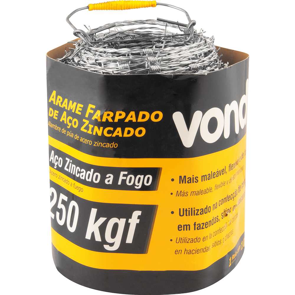 ARAME FARPADO 100M VONDER