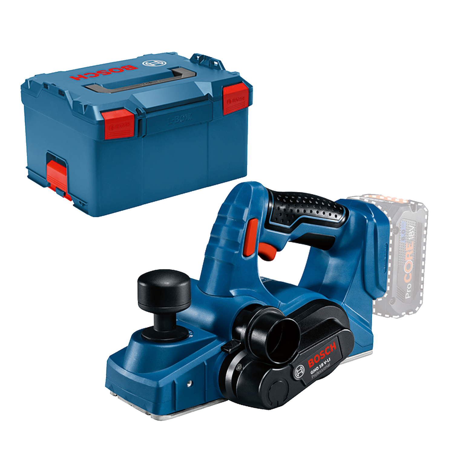 PLAINA BOSCH GHO 18V-LI SEM BATARIA E SEM CARREGADOR