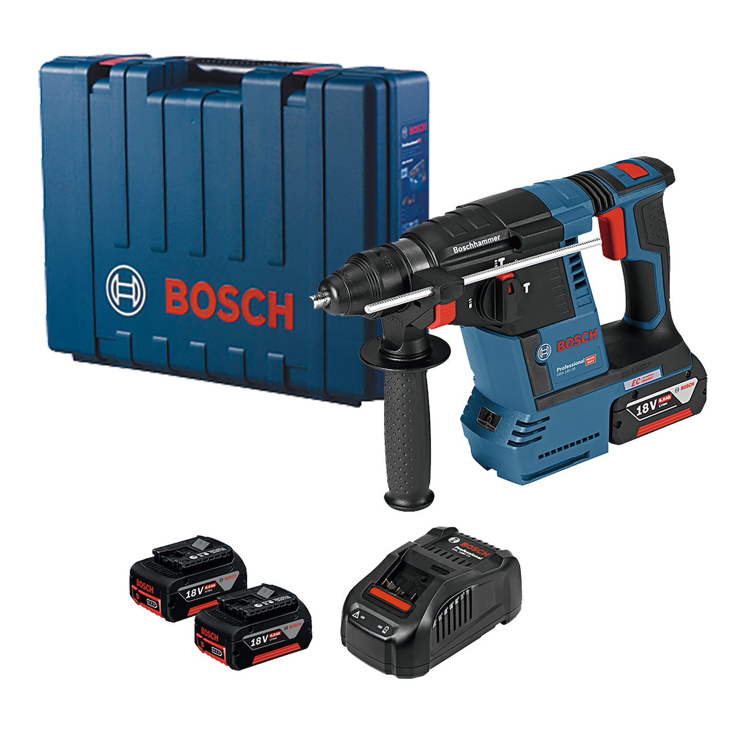 MARTELETE SDS PLUS A BATERIA 18V GBH18V-26 220V BOSCH