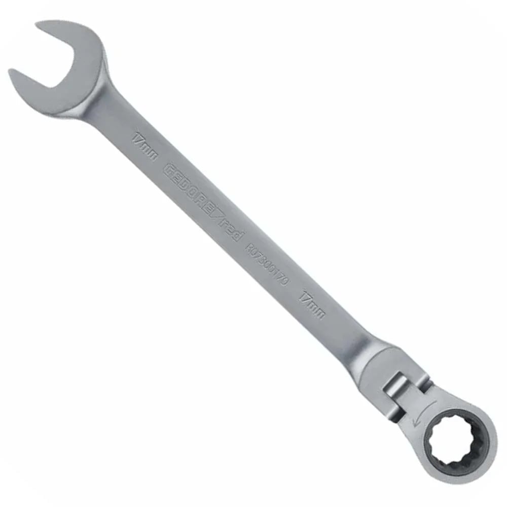 CHAVE COMBINADA COM CATRACA ARTICULADA 19MM GEDORE RED