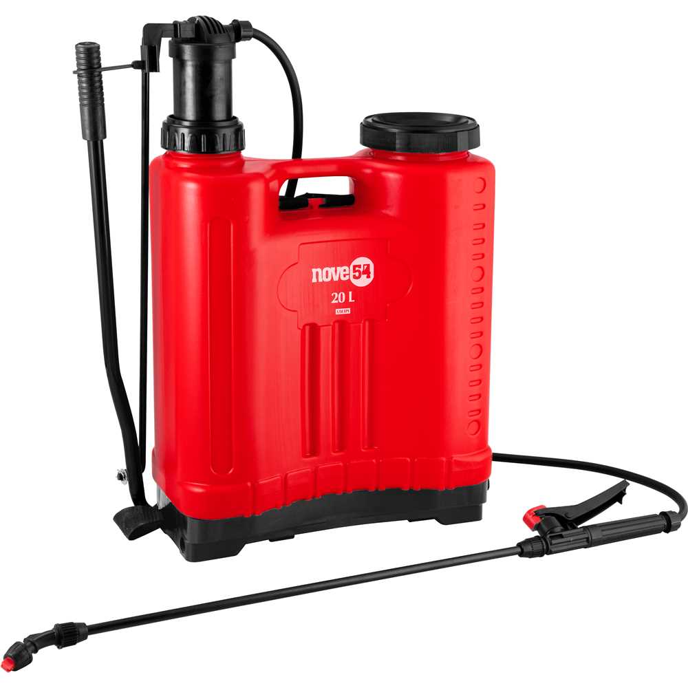 PULVERIZADOR COSTAL 20L NOVE54
