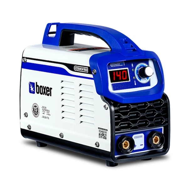 MAQUINA PARA SOLDA INVERSORA ELETRODO E TIG 140A TOUCH150 BIVOLT BOXER