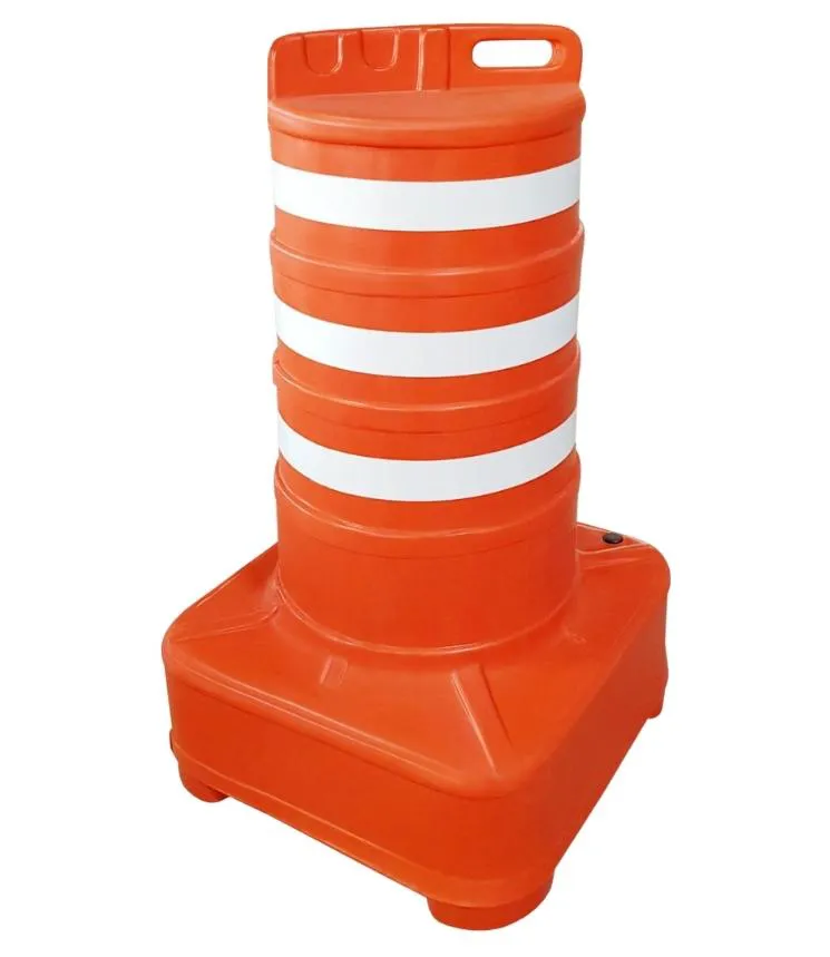 CONE BALIZADOR LARANJA/BRANCO 110CM REFLETIVO