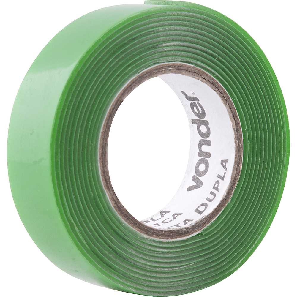 FITA DUPLA FACE 19MMX2M TRANSPARENTE VONDER