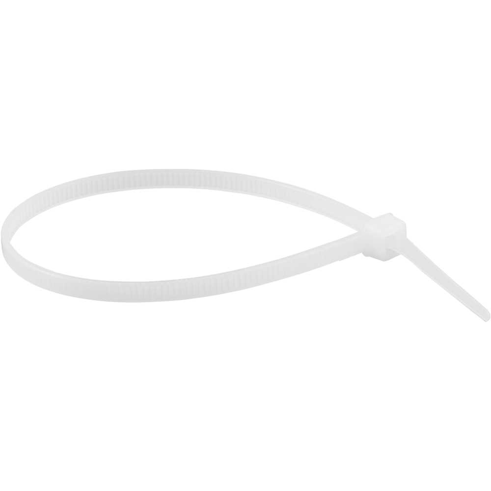 ABRAÇADEIRA DE NYLON 3,6X200 BRANCA PACOTE COM 20 VONDER