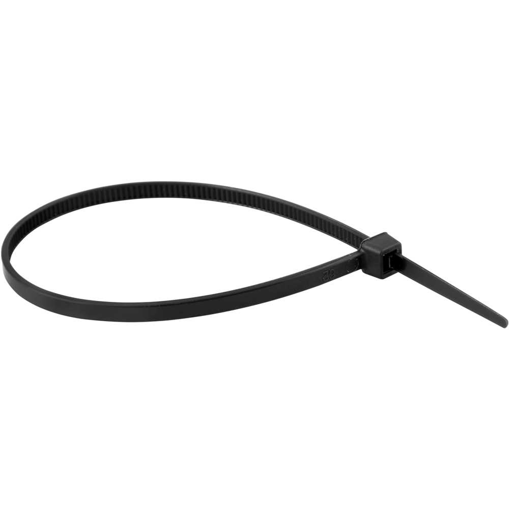ABRAÇADEIRA DE NYLON 3,6X200 PRETA PACOTE COM 20 VONDER