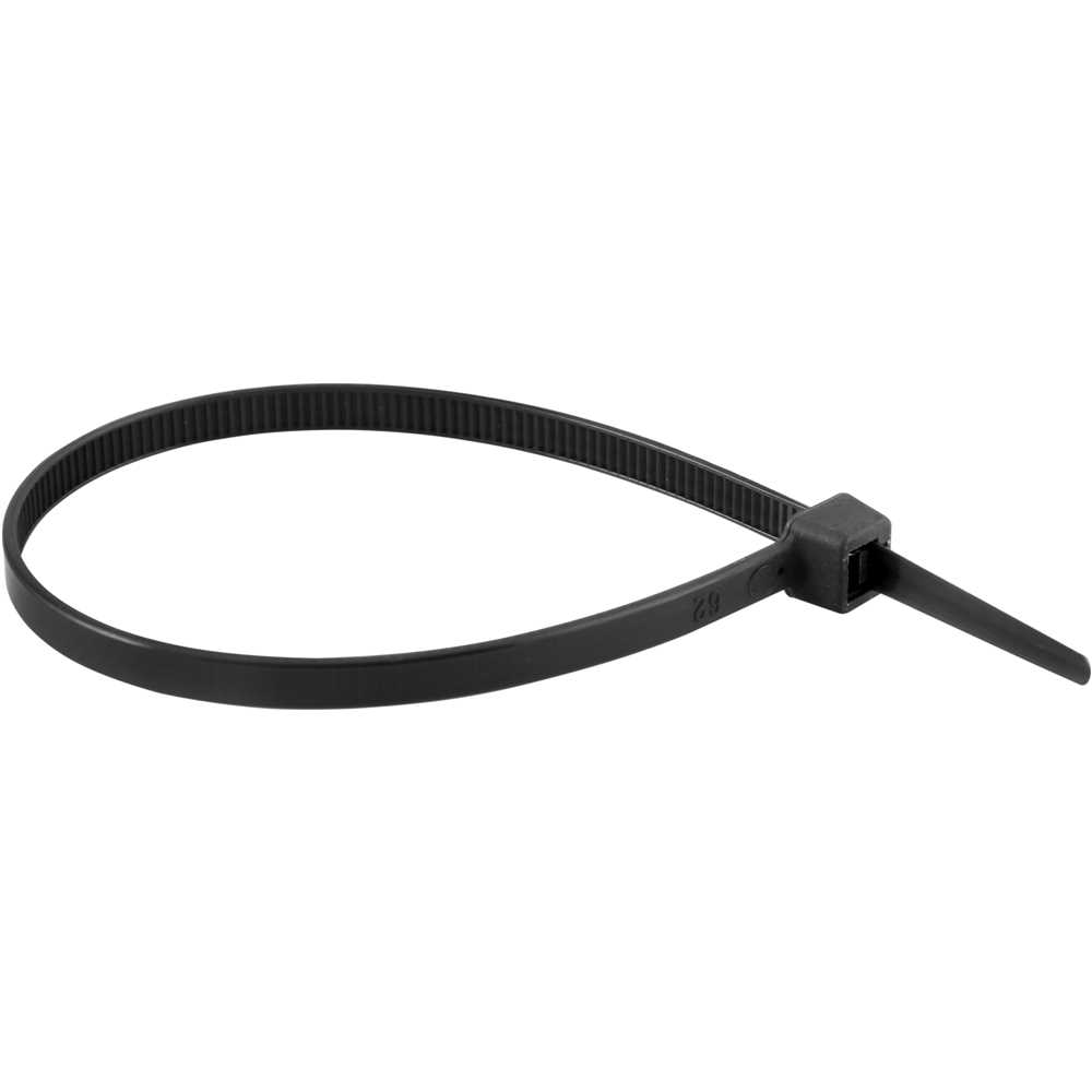 ABRAÇADEIRA DE NYLON 4,8X200 PRETA PACOTE COM 20 VONDER