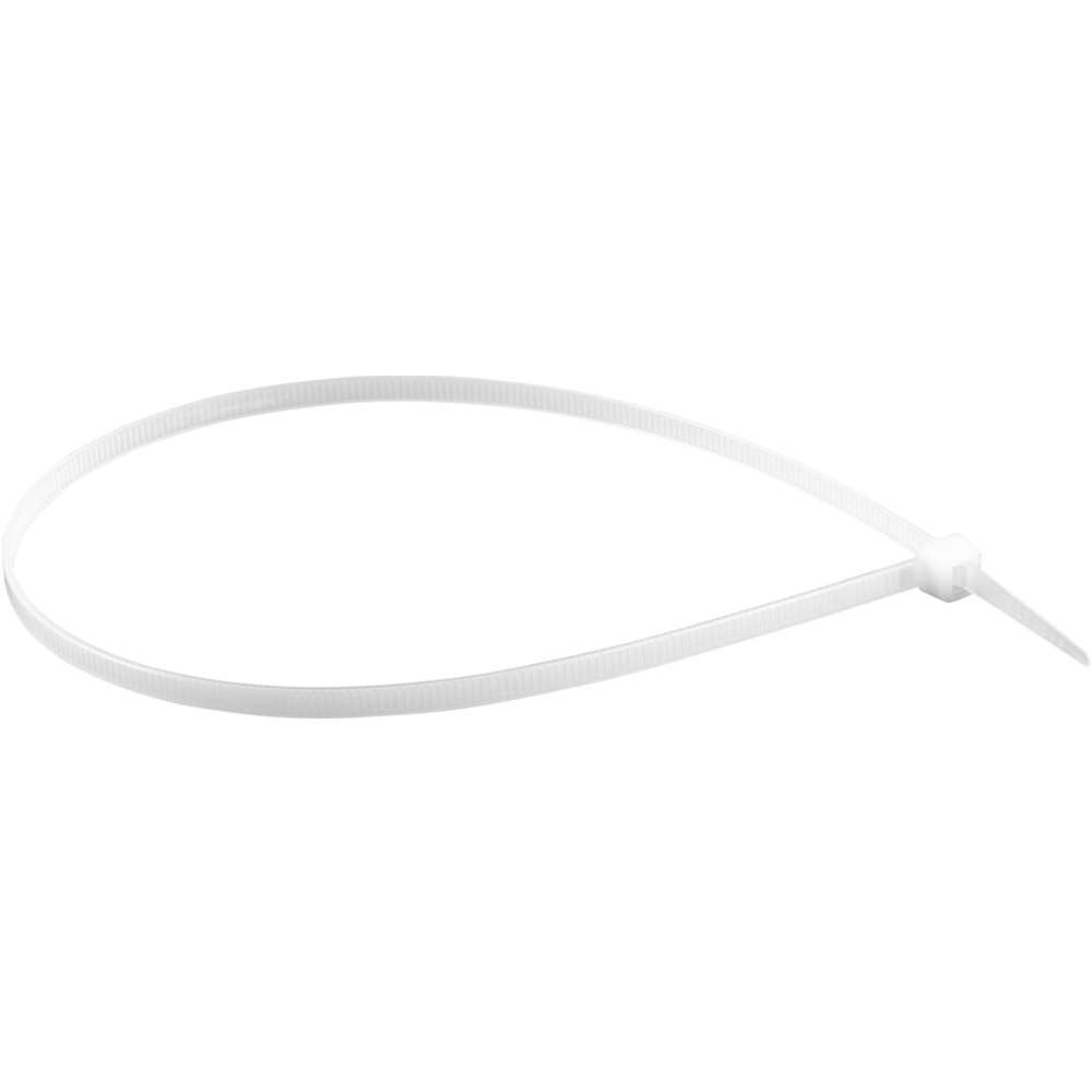 ABRAÇADEIRA DE NYLON 4,8X400 BRANCA PACOTE COM 10 VONDER