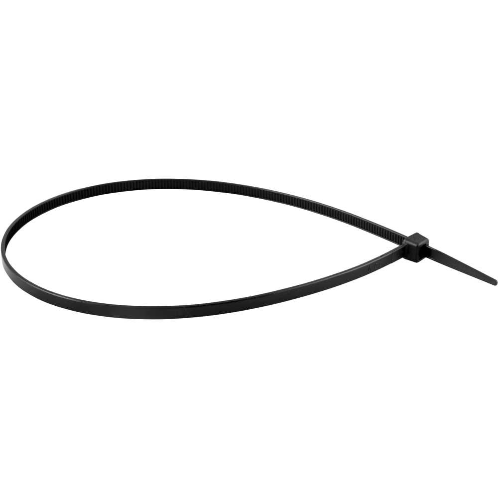 ABRAÇADEIRA DE NYLON 4,8X400 PRETA PACOTE COM 10 VONDER