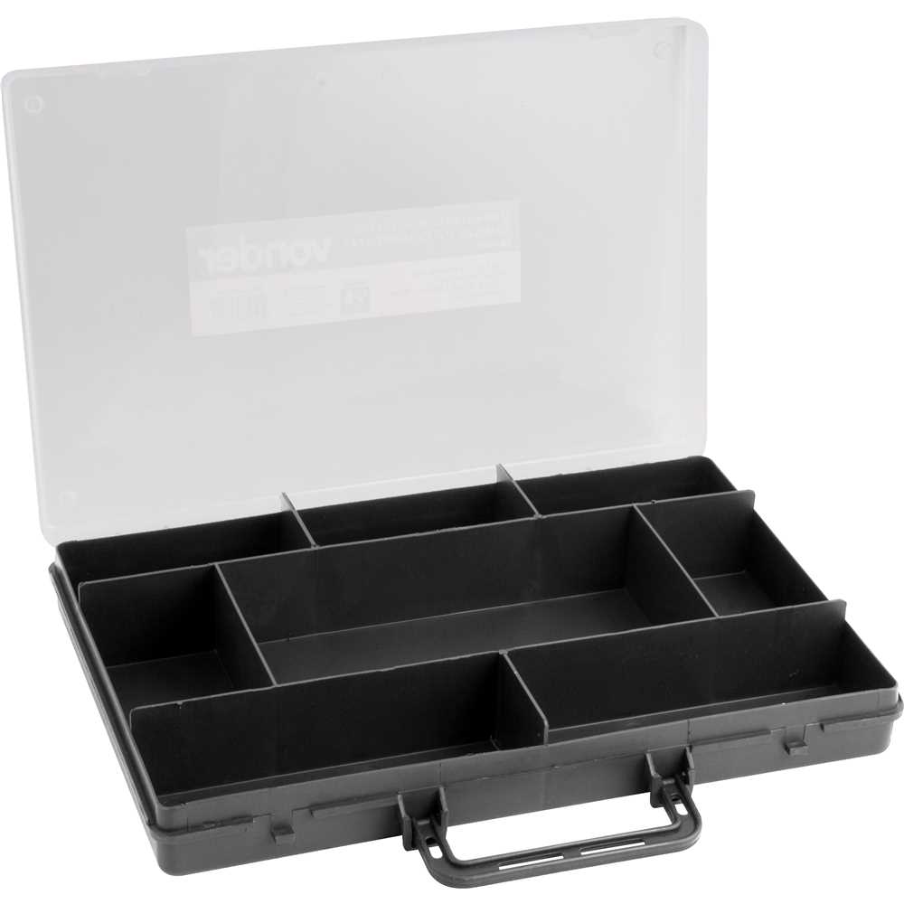 ORGANIZADOR PLASTICO VD8020 COM 8 DIVISORIAS VONDER