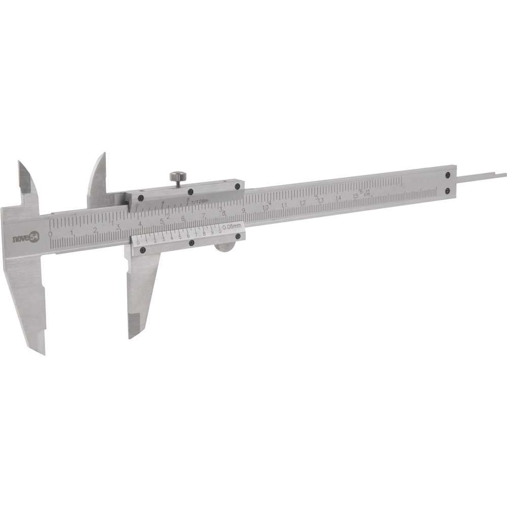PAQUIMETRO UNIVERSAL 150MM METALICO NOVE54