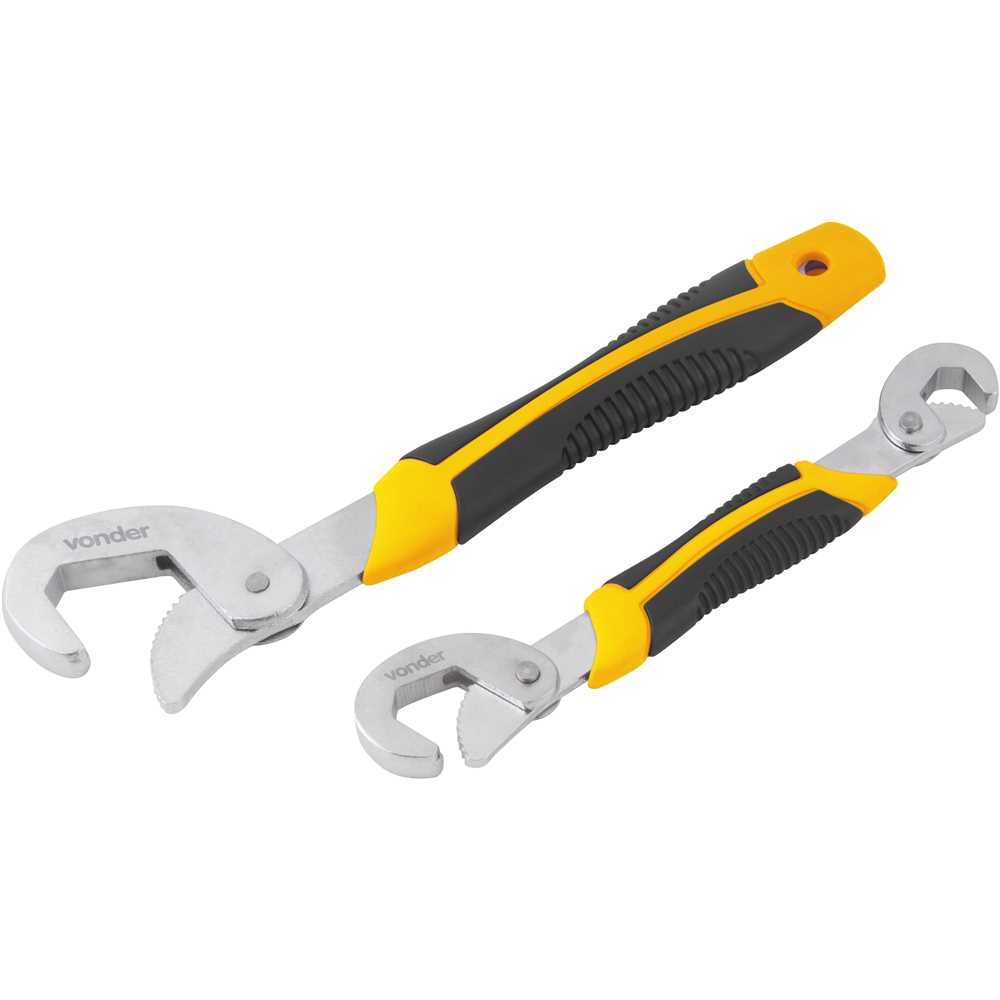 JOGO DE CHAVE AUTOAJUSTÁVEL PARA CANO 9-32MM COM 2 PEÇAS VONDER