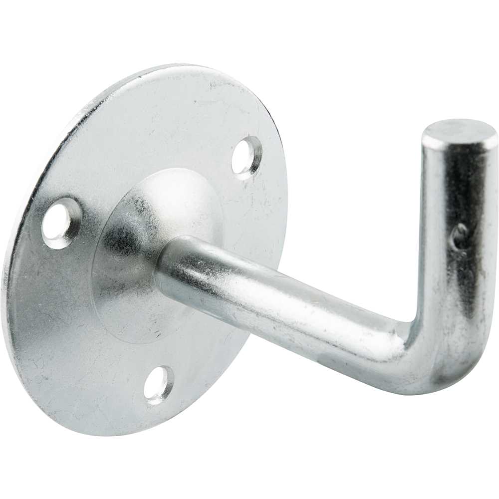 SUPORTE PARA CORRIMÃO RED GANCHO 1/2 ZINCADO BRANCO VONDER