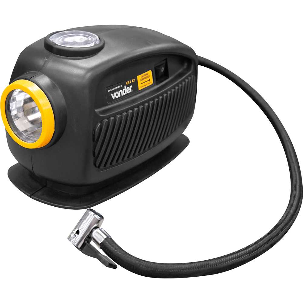 COMPRESSOR DE AR AUTO 12V 150PSI CAV12 VONDER