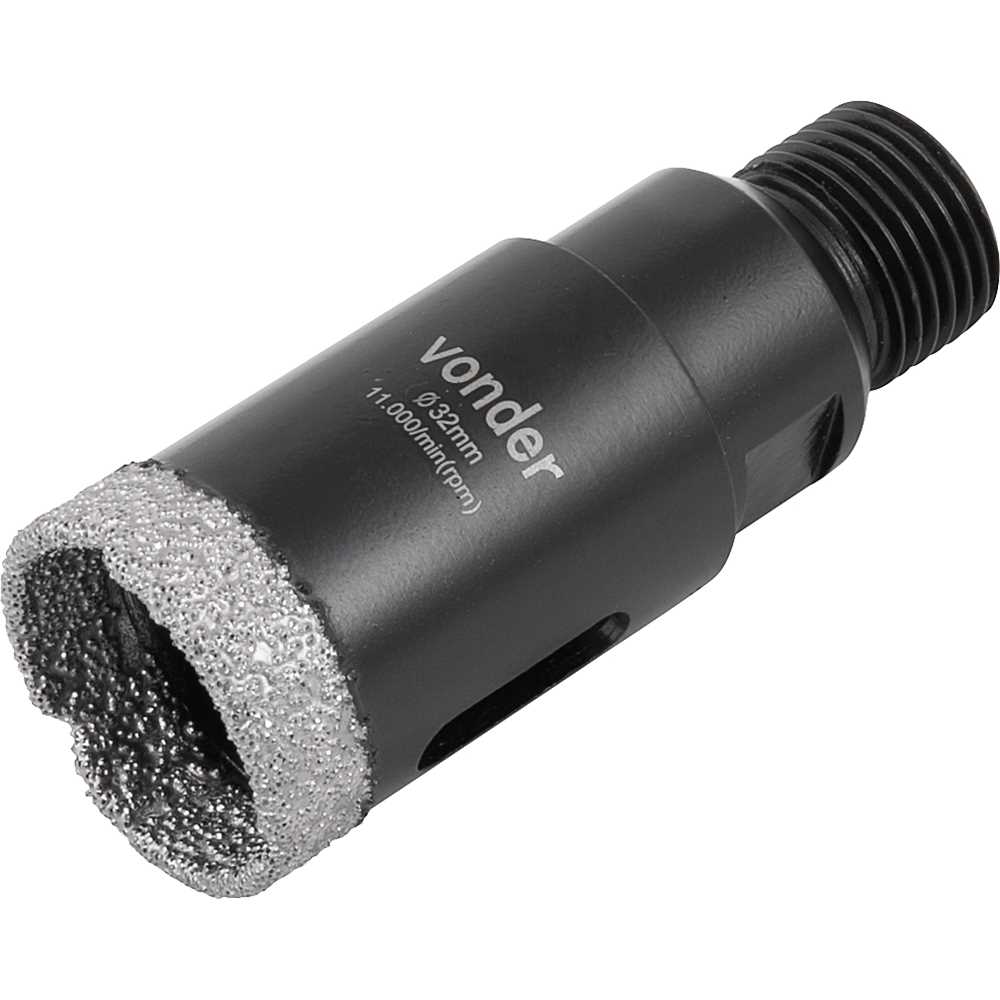 SERRA COPO DIAMANTADA 032MM PARA ESMERILHADEIRA VONDER