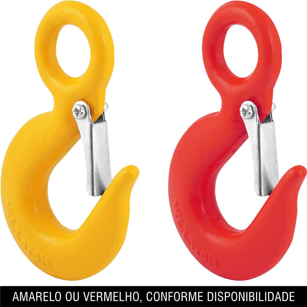 GANCHO COM OLHAL 1,0T COM TRAVA VONDER