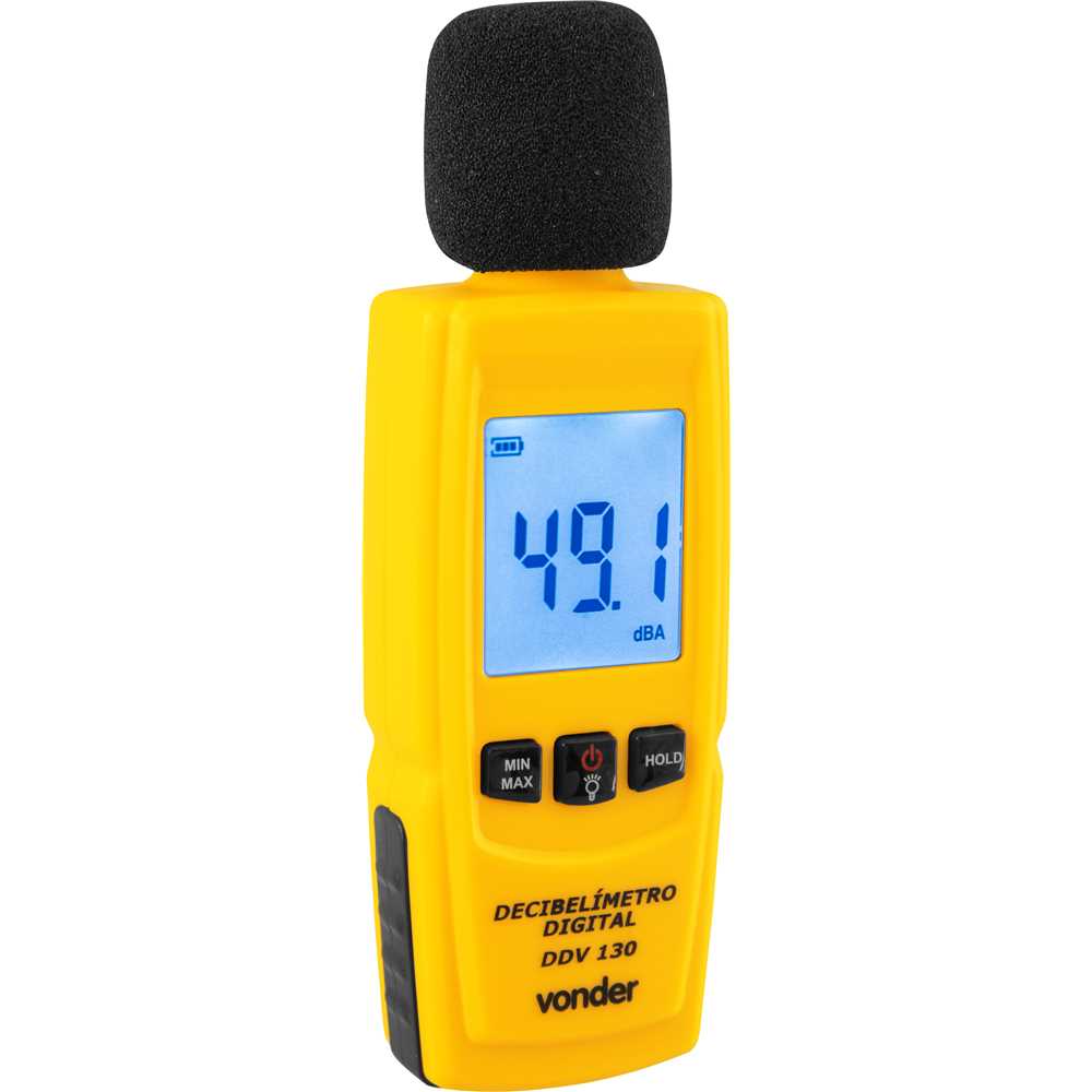 DECIBELIMETRO DIGITAL DDV130 VONDER