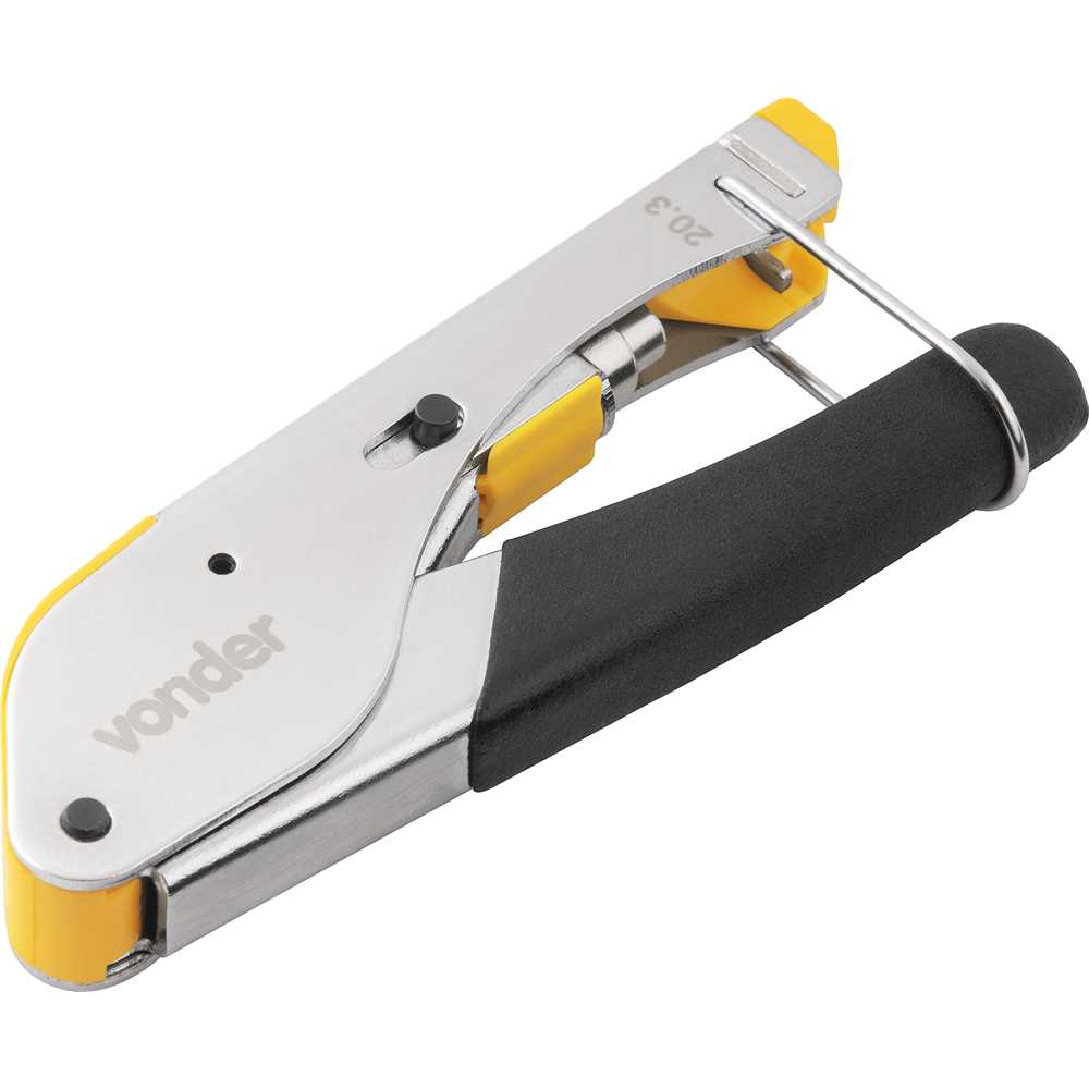 ALICATE CRIMPADOR RG6/RG59 VONDER