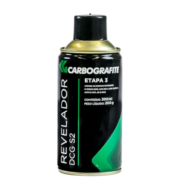 INSPECAO DE TRINCA REVELADOR DCG S2 CARBOGRAFITE