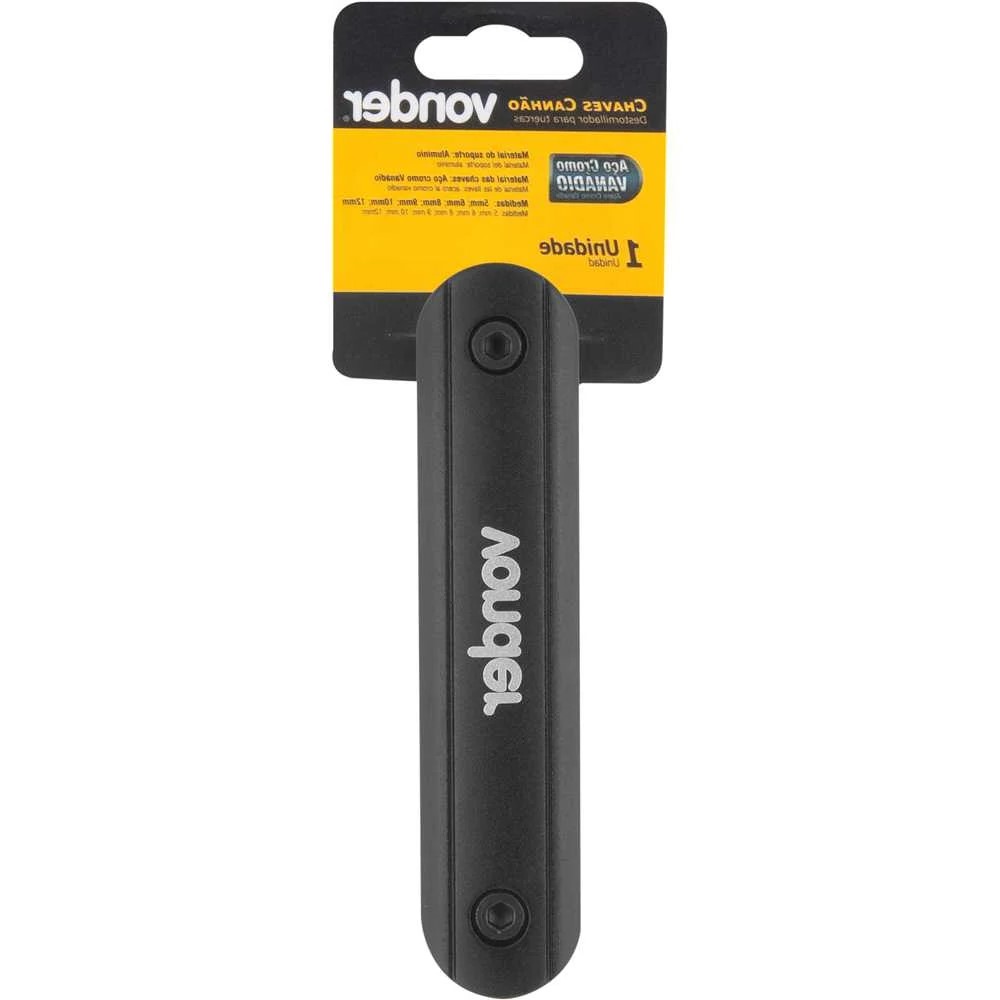 JOGO DE CHAVE CANHÃO 5MMX12MM COM 6 PEÇAS CRV VONDER