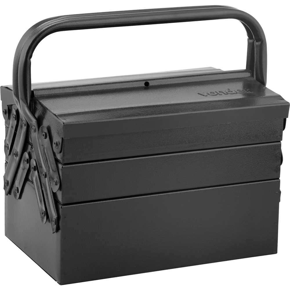 CAIXA METALICA PARA FERRAMENTAS 3 GAVETAS COM 30CM VONDER