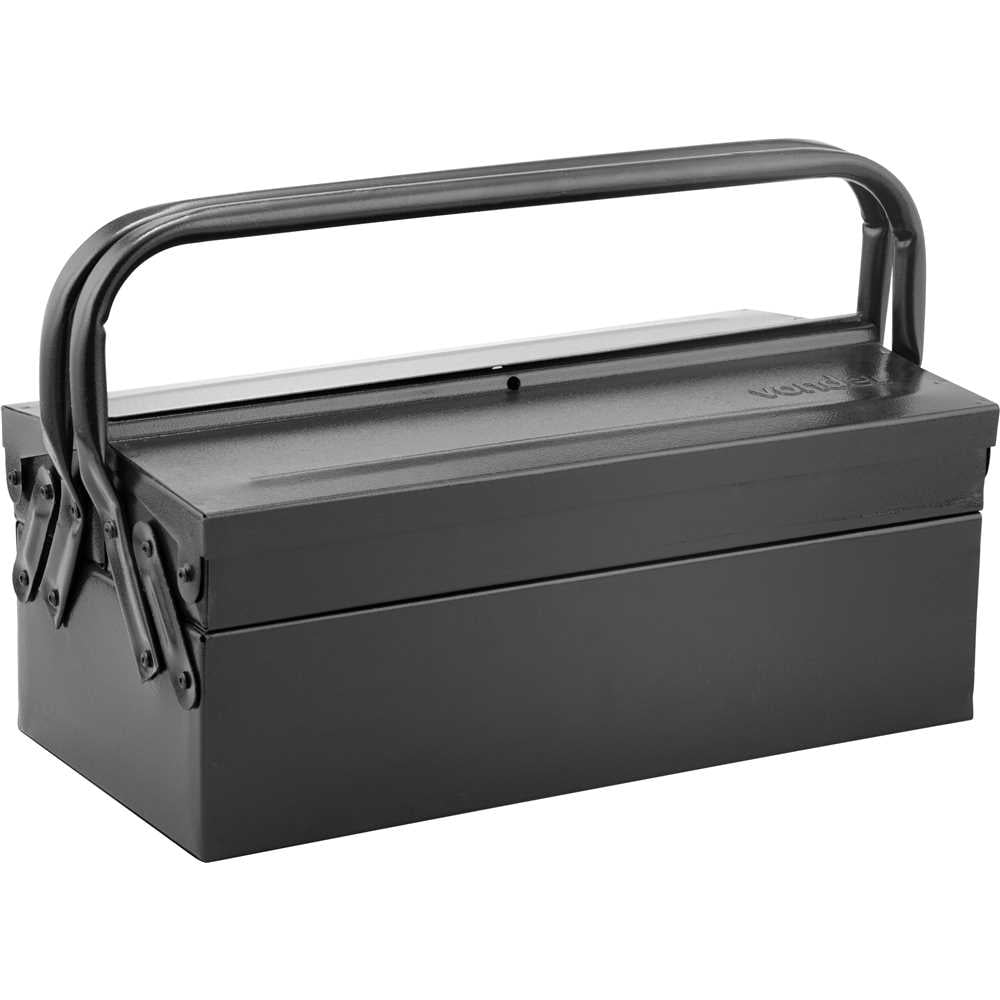 CAIXA METALICA PARA FERRAMENTAS 3 GAVETAS COM 40CM VONDER