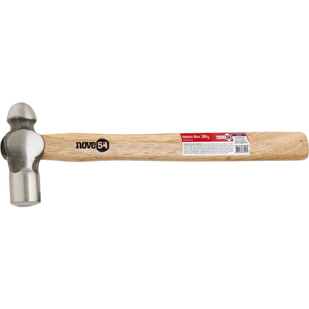 MARTELO BOLA 200G NOVE54