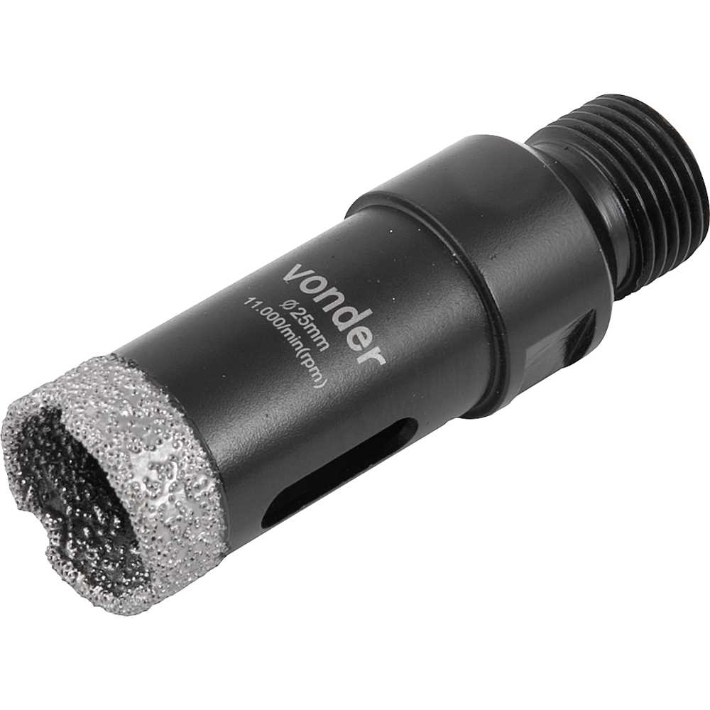 SERRA COPO DIAMANTADA 025MM PARA ESMERILHADEIRA VONDER