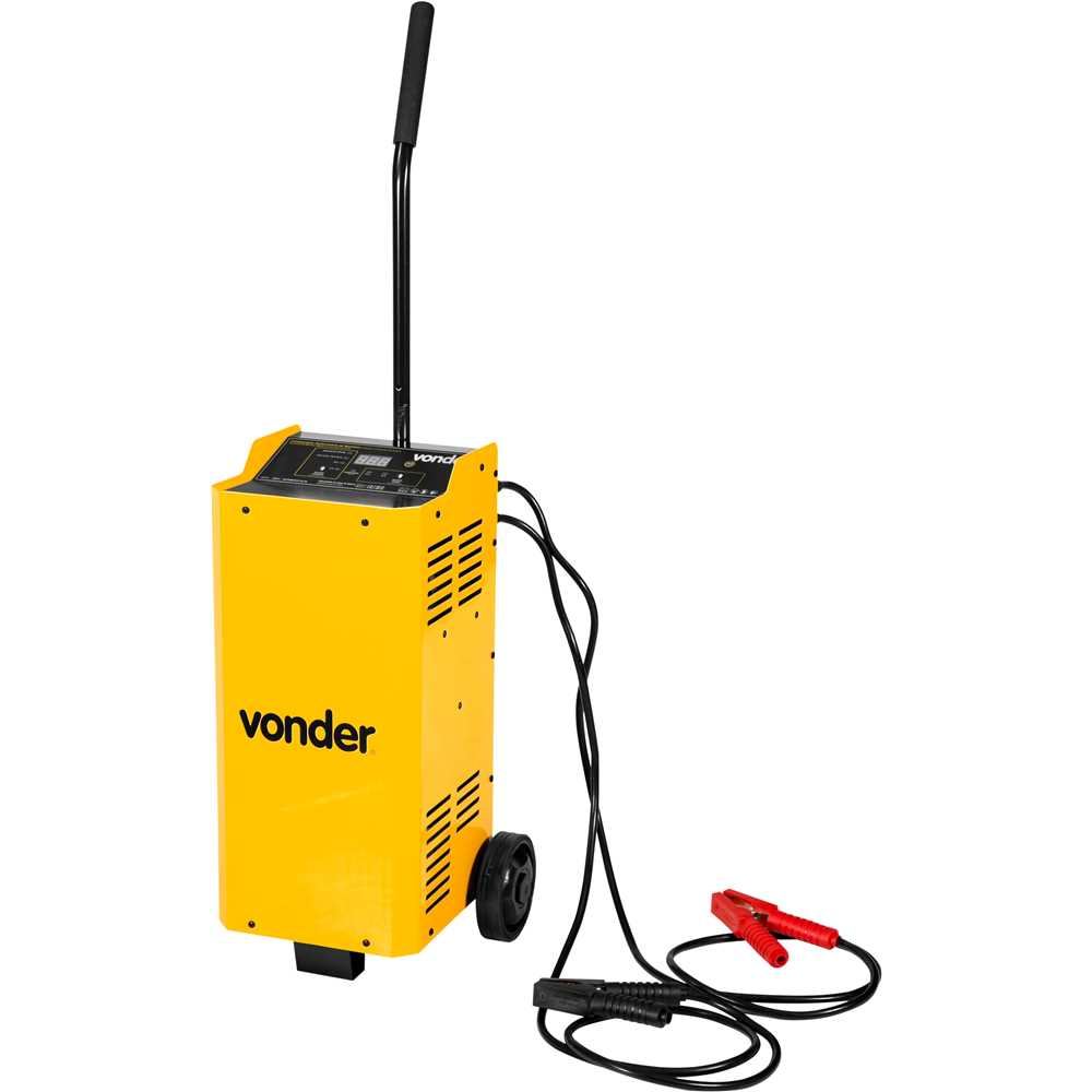 CARREGADOR DE BATERIA 12V 200AH CIB800 BIVOLT VONDER