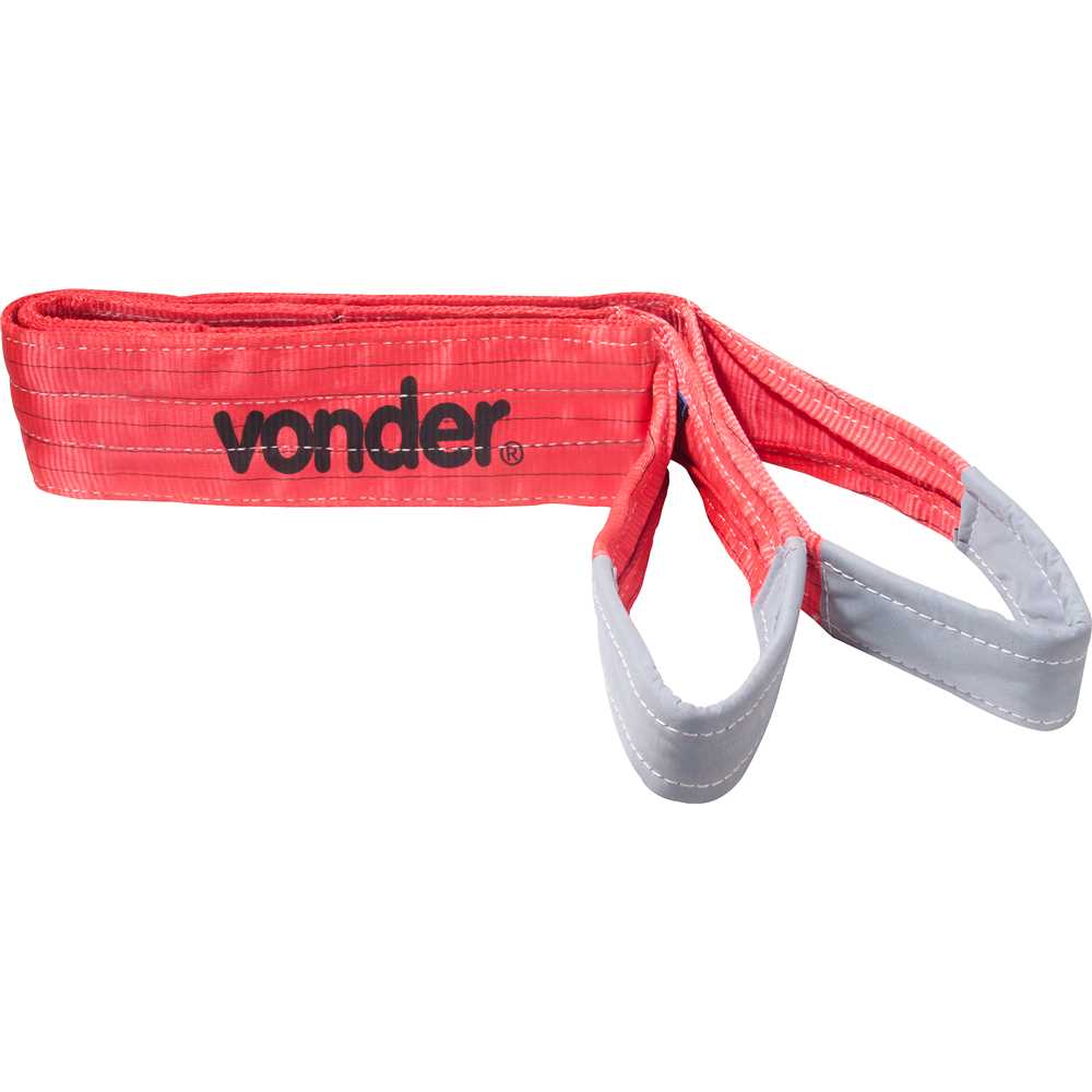 CINTA PARA ELEVACAO 05TX150MMX5M VERMELHA VONDER