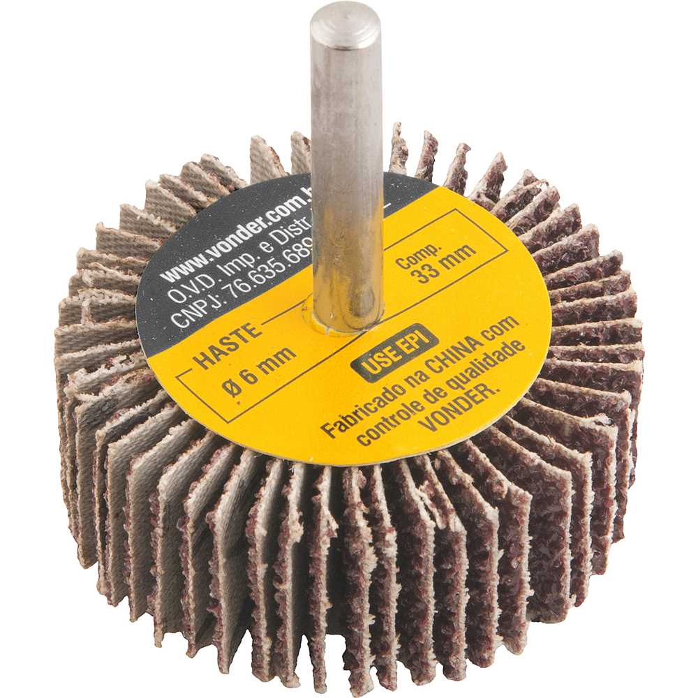 RODA LIXA 050X20MM GRAO 036 VONDER
