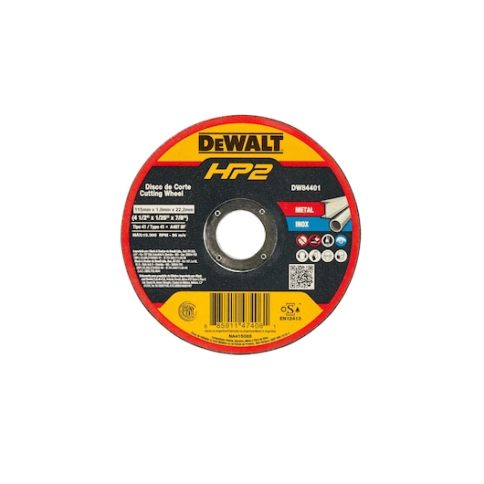 DISCO DE CORTE 115X1,0MM 4.1/2X1/32