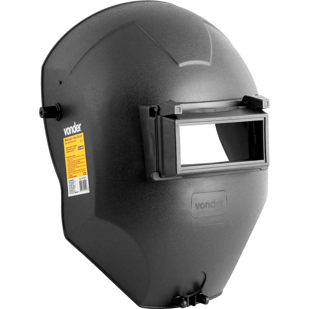 MASCARA PARA SOLDA VISOR ART SEM CATRACA PP VONDER