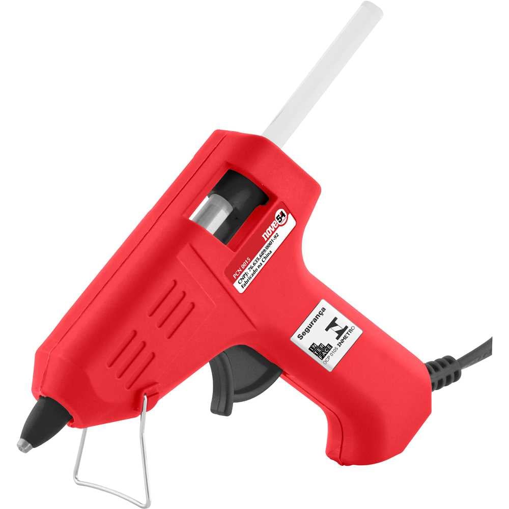 PISTOLA SILICONE 15W BIVOLT PCN0015 NOVE54