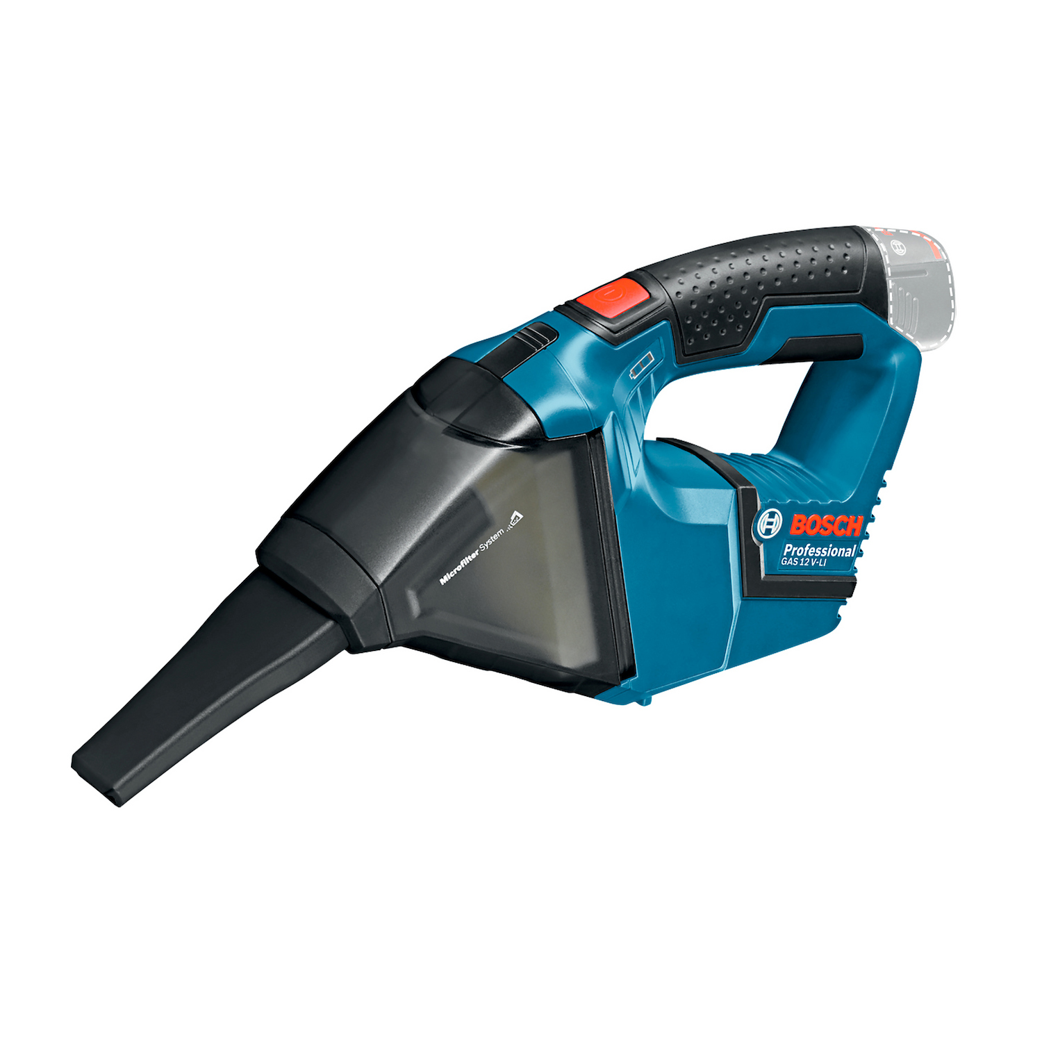 ASPIRADOR DE PO A BATERIA 12V GSA 12V SEM BATERIA E SEM CARREGADOR BOSCH