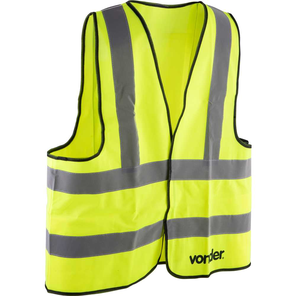 COLETE REFLEXIVO AMARELO SEM BOLSO CV102 VONDER