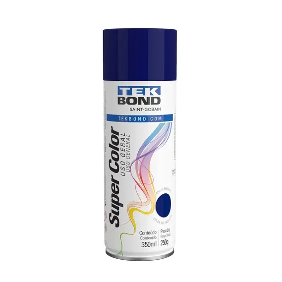 TINTA SPRAY AZUL ESCURO 350ML TEKBOND